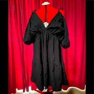 Booho black dress